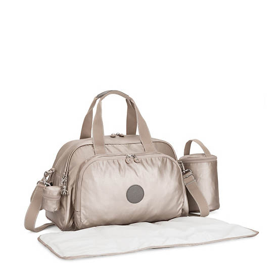 Plecaki Kipling Camama Diaper Bag Beżowe | PL 1969TC